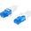 Lanberg PATCHCORD KAT.6A S/FTP LSZH CCA 1.5M BIAŁY FLUKE PASSED LANBERG