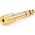 Adapter AV Ugreen Jack 3.5mm - Jack 6.3mm złoty (20503)