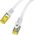 Lanberg PATCHCORD KAT.6A S/FTP LSZH CU 1M SZARY FLUKE PASSED LANBERG