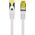 Lanberg PATCHCORD KAT.6A S/FTP LSZH CU 0.5M SZARY FLUKE PASSED LANBERG