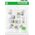 Ugreen Ugreen 10x wtyk wtyczka złączka końcówka RJ45 8P8C Cat 6 przezroczysty (50961)