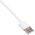 Kabel USB Akyga USB-A - Lightning 1.8 m Biały (AK-USB-31)