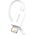 Kabel USB Baseus USB-A - Lightning 0.25 m Biały (CALYS-02)