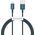 Kabel USB Baseus USB-A - Lightning 1 m Niebieski (CALYS-A03)