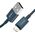 Kabel USB Baseus USB-A - Lightning 1 m Niebieski (CALYS-A03)