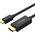 Adapter AV Unitek DisplayPort Mini - HDMI czarny (V1152A)