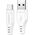 Kabel USB Acefast USB-A - USB-C 1.2 m Biały (6974316280873)