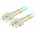 Lanberg PATCHCORD ŚWIATŁOWODOWY MM SC/UPC-SC/UPC DUPLEX 3.0MM OM3 50/125 LSZH 2M AQUA LANBERG