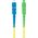 Lanberg PATCHCORD ŚWIATŁOWODOWY SM SC/APC-SC/UPC SIMPLEX 3.0MM LSZH G657A1 5M ŻÓŁTY LANBERG