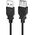 Kabel USB LogiLink USB-A - USB-A 2 m Czarny (CU0010B)