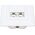 Intellinet Network Solutions Intellinet Gniazdo sieciowe podtynkowe 2x RJ45 Cat6 10G, STP, białe