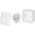 Intellinet Network Solutions Intellinet Gniazdo sieciowe podtynkowe 2x RJ45 Cat6 10G, STP, białe