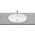 Umywalka A3270Y5000 GAP UMYWALKA BLATOWA OWALNA 55X39 CM, Z PRZELEWEM // CE.ROG.U-55X39