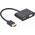 Adapter AV Gembird HDMI - HDMI + D-Sub (VGA) + Jack 3.5mm czarny (A-HDMIM-HDMIFVGAF-01)
