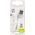 Kabel USB 2GO USB-A - microUSB + Lightning 1 m Biały (795637)