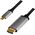 Kabel USB LogiLink USB-C - HDMI 1.8 m Czarno-srebrny (CUA0101)