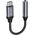 Adapter USB Tech-Protect Adapter Tech-protect Ultraboost USB-C/mini jack 3.5mm Black