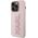 Karl Lagerfeld Karl Lagerfeld KLHCP15X3DMBKCP iPhone 15 Pro Max 6.7" różowy/pink hardcase 3D Rubber Glitter Logo