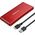 Kieszeń Qoltec Obudowa/kieszeń Qoltec na dysk M.2 SSD | SATA | NGFF | USB 3.0 | Super speed 5Gb/s | 2TB | Czerwony