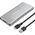 Kieszeń Qoltec Obudowa/kieszeń Qoltec na dysk M.2 SSD | SATA | NGFF | USB 3.0 | Super speed 5Gb/s | 2TB | Srebrny