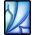 Tablet Apple iPad Air 13" 6 gen. 128 GB 5G Niebieski (MV6R3HC-A)
