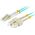 Lanberg Patchcord światłowodowy Lanberg MM LC/UPC-SC/UPC DUPLEX 3.0MM OM3 50/125 LSZH 5m aqua