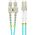Lanberg Patchcord światłowodowy Lanberg MM LC/UPC-SC/UPC DUPLEX 3.0MM OM3 50/125 LSZH 5m aqua