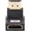 Adapter AV Lanberg Adapter Lanberg HDMI(F)->HDMI(F) 8K kątowy dół aluminimum srebrny