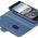 dbramante New York - iPhone SE/8/7 - Ultra-marine Blue - full grain pebbled leather cover