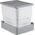 Curver CURVER REGAŁ INFINITY KD 4X10L AŻUROWY   /SZARY/BIAŁY