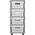 Curver CURVER REGAŁ INFINITY KD 4X10L AŻUROWY   /SZARY/BIAŁY
