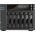 Serwer plików Asustor LOCKERSTOR 6 Gen3 AS6806T 6-bay, AMD Ryzen V3C14 Cztery rdzenie 2.3GHz, 16G ECC DDR5, 4x M.2 PCIe (NVMe), 2x 10 GbE, 2x 5 GbE,