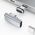 Beline Adapter magnetyczny USB-C 100W     srebrny/silver DAC BLNAM01