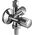 Schell Zawór kątowy Comfort kombinowany 1/2"x3/8"x3/4"  (035450699)