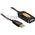 Kabel USB Delock USB-A - USB-A 10 m Czarny (82446)