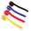 Organizer LABEL THE CABLE Rzep Różne kolory 4 sztuki  (LTC1230)