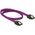 Delock SATA - SATA, 0.5m, Fioletowy (83691)