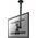 Neomounts Uchwyt sufitowy FPMA-C400BLACK 32'' - 60''