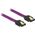 Delock SATA - SATA, 0.5m, Fioletowy (83691)
