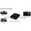 Adapter AV InLine HDMI - S-Video - RCA (Chinch) czarny (65006)