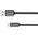 Kabel USB Kruger&Matz USB-A - USB-C 0.5 m Czarny (KM0347)