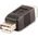 Adapter USB Lindy USB - USB-B Czarny  (71228)