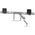 Ergotron Uchwyt biurkowy na 2 monitory do 32" HX Desk Mount (45-476-216)