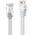 Lindy LINDY Cat.6 flat cable Patchcable white, 0,3m without shielding - 47500