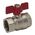 Arco Zawór kulowy przelotowy Sena GW 1/2" z motylkiem 153103