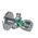 Arco Zawór kątowy Twin Mac 1/2"x3/8"x3/8"  (CQ4102)