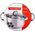 Florina Garnek ze stali nierdzewnej z pokrywką Florina Claude 26 cm 7,25 l