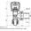 Perfexim Zawór grzejnikowy zasilający kątowy 1/2" PHA-032/PEX z zaciskiem Pex/Al 1/2" (20-032-0100-003)