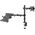 Neomounts Uchwyt biurkowy na monitor 10" - 32" i notebook (FPMA-D550NOTEBOOK)