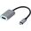 Adapter USB I-TEC USB-C - HDMI Srebrny  (C31METALHDMI60HZ)